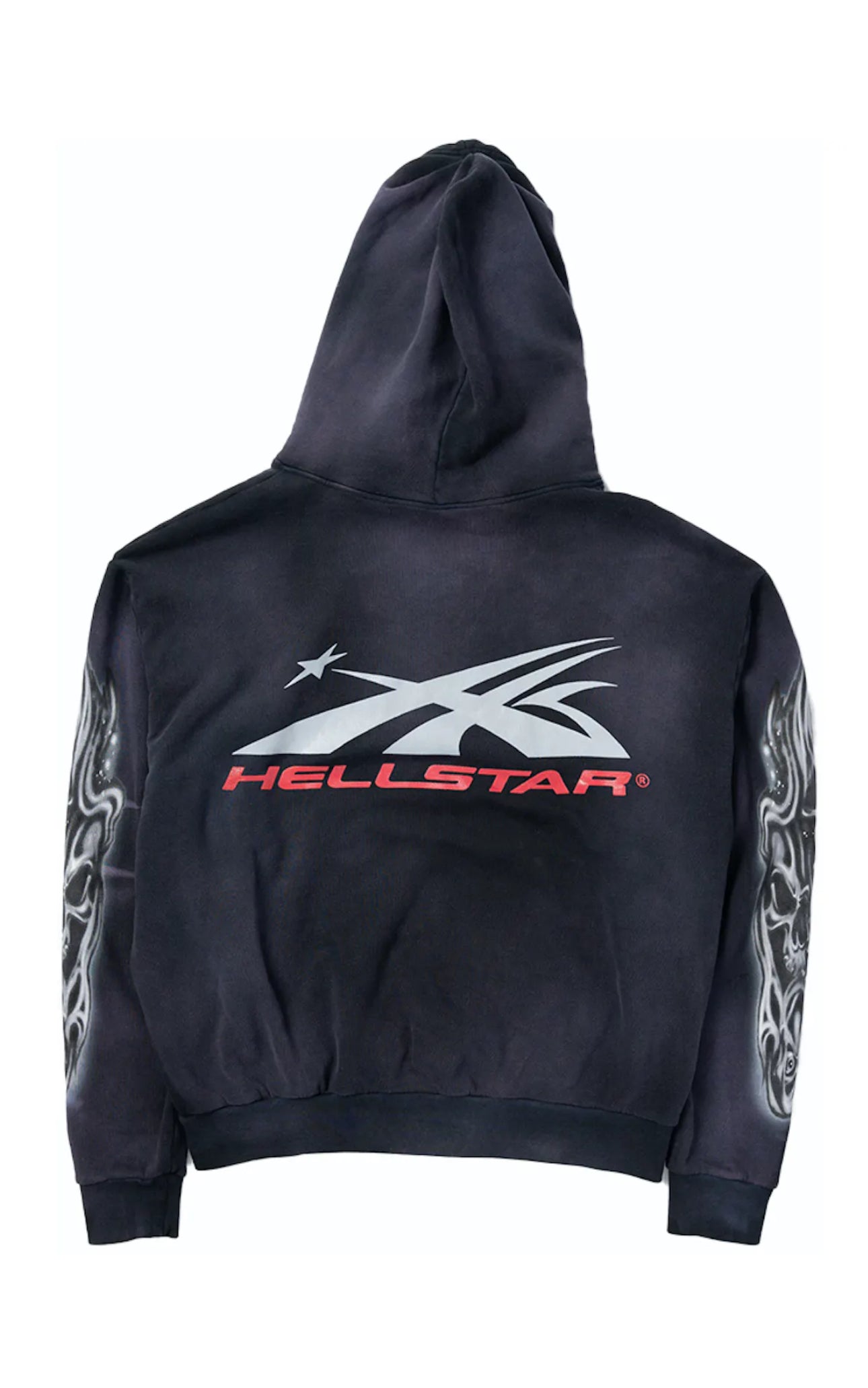 Hellstar Airbrushed Skull Hoodie